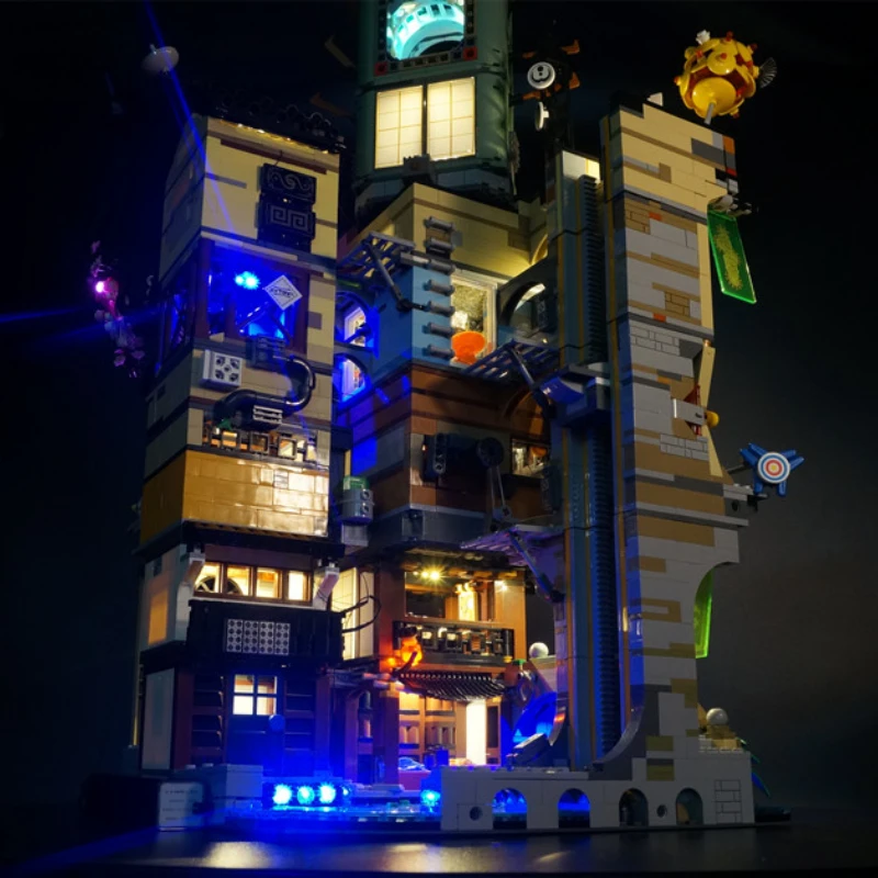 No Building Blocks Lamp Lighti - Lego Set City recension och pris