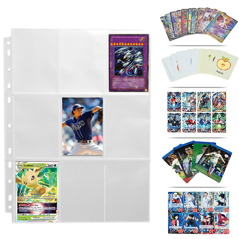 50pcs 9 Pocket Trading Gaming  - Trading Card Binder recension och pris