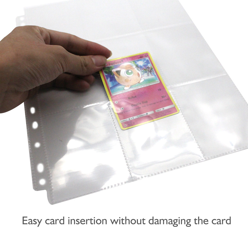 50pcs 9 Pocket Trading Gaming  - Trading Card Binder recension och pris