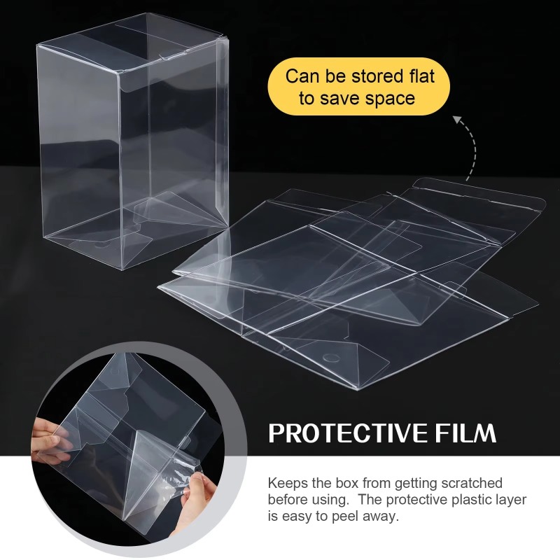 1/10-Pack Premium Clear Protec - Funko Pop Protector recension och pris