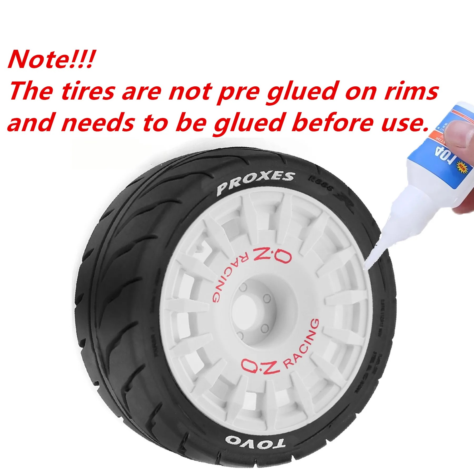 XILEZQF 4PCS 1/10 On Road Tour - Tamiya Model Rc Car recension och pris