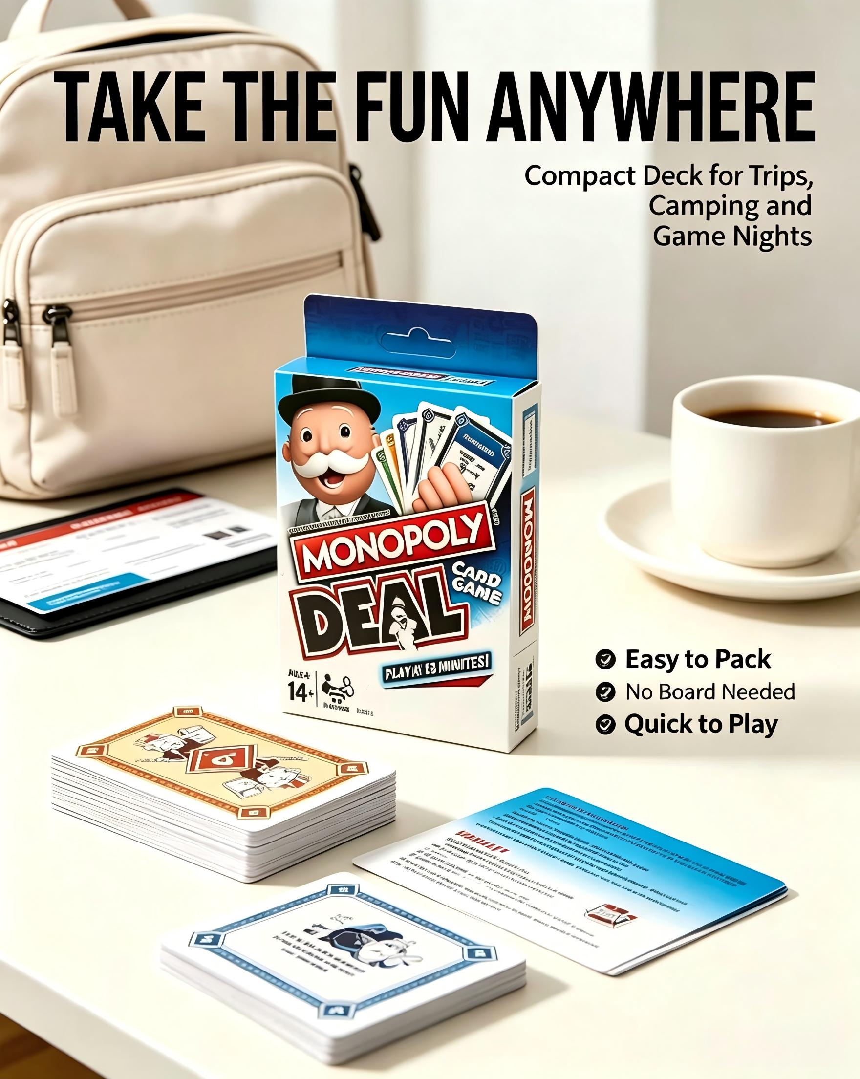 Hasbro Monopoly Deal Card Game - Hasbro Game Monopoly recension och pris