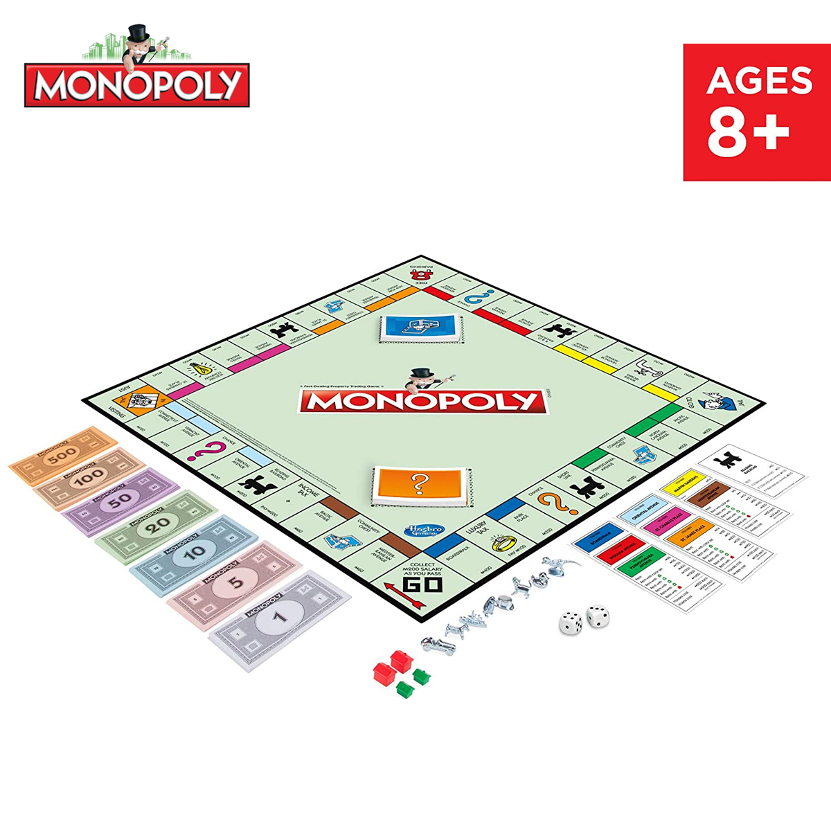 Hasbro Monopoly Classic Board  - Hasbro Game Monopoly recension och pris